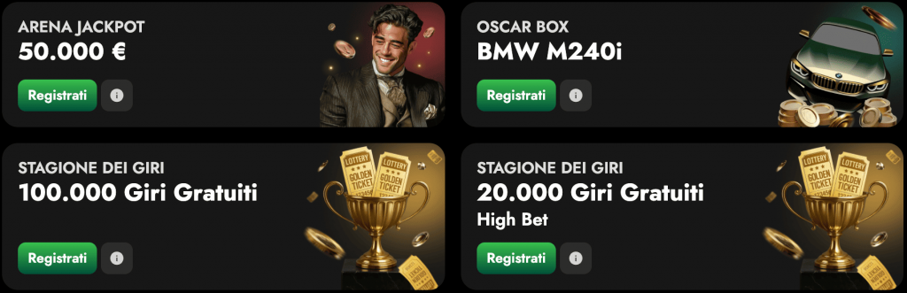 Promozioni Personalizzate e Offerte Su Misura OscarSpin Casino